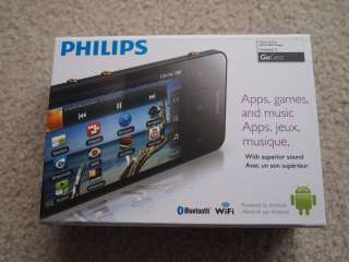 New Philips GoGear Connect 3 8 GB Android WiFi  Player with App 