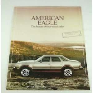   80 AMC American EAGLE BROCHURE Limited Sport Sedan 