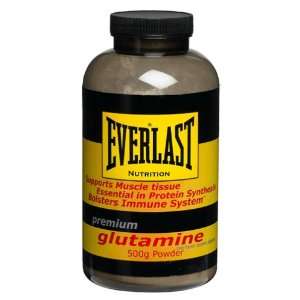  Everlast Nutrition Premium Glutamine Powder, 500 Grams 