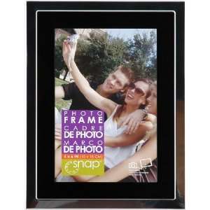  Snap Silver and Black Metal Frame, 4 Inch by 6 Inch: Home 