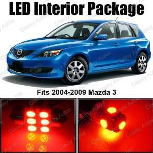   LED Lights Interior Package Deal Mazda 3 MS3 (6 Pieces): Automotive