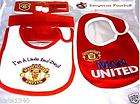 Man Utd Baby Bibs Official manchester United Baby Products