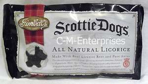 Gimbals Scottie Dogs All Natural Licorice 11.5 oz  