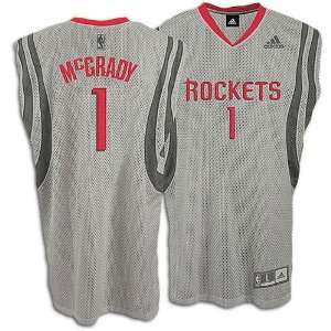  Rockets adidas Mens Glacier Swingman Jersey: Sports 
