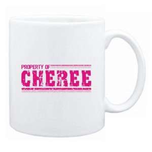 New  Property Of Cheree Retro  Mug Name 