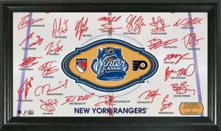 New York Rangers 2012 Winter Classic Signature Rink  