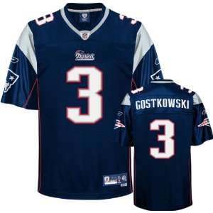 Stephen Gostkowski Navy Reebok NFL Premier New England Patriots Jersey 