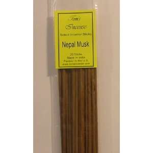  Nepal Musk   20 Sticks   Toms Select Incense Beauty