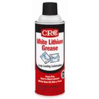 CRC INDUSTRIES 10Oz White Lithium Grease , 5037 