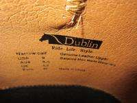 Ladies Dublin RCS Aristocrat Dress Zip Riding Boots   9  