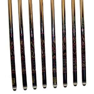   Economy 2 Piece Pool Cues SC18   Free Shipping: Sports & Outdoors