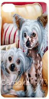 Chinese Crested IPHONE CASE COVER dog art original painting  