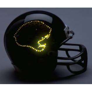 Caseys Jacksonville Jaguars Fiber Optic Mini Helmet 