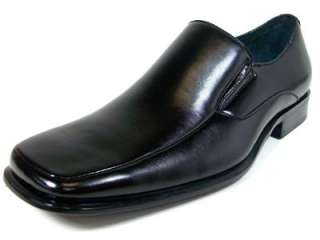 ALDO Black Classic Plain Square Toe Loafer Dress Casual Shoes 