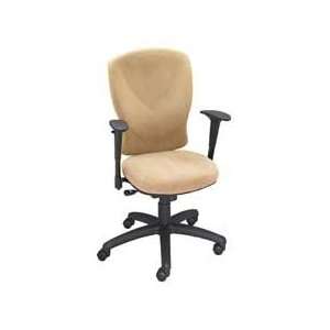 as 1 EA   High back task chair with arms offers a contemporary design 