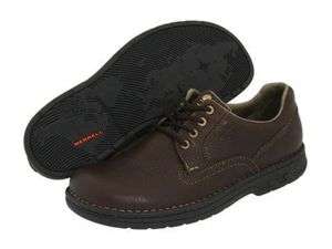 Merrell World Rambler Oxford Shoes Stollen Lace Up Brown Casual Dress 