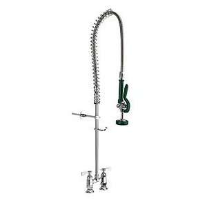  Royal 4 Center Deck Pre Rinse with Wall Bracket 17 204W 