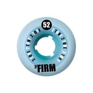  The Firm 2Tone Blue Core 52mm Wheels