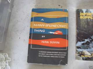 1952 Book A Many Splendored Thing by Han Suyin w/ DJ  