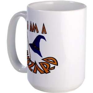  I AM A WIZARD Humor Large Mug by  Everything 