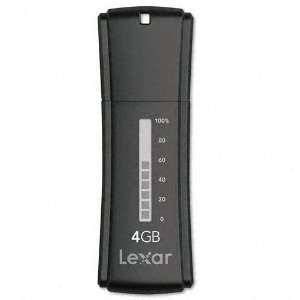Lexar  JumpDrive Secure II Plus USB Flash Drive, 4GB    Sold as 2 