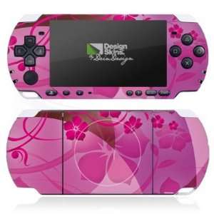  Design Skins for Sony PSP 3004 Slim & Lite   Lila Blumen 