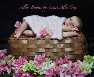 Allas Babies Beautiful Reborn Doll Amy Prototype Olga Auer  