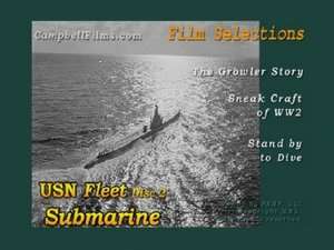 US Navy Gato Submarine Film Story WW2 Fleet Boat D2 DVD  