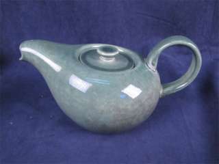 Russel Wright Steubenville Sea Foam Green Tea Pot W/Lid  