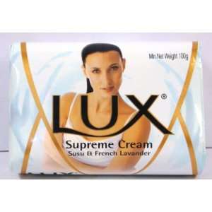  Lux Supreme Cream Bar Soap 100 G / 3.5 Oz (Pack of 6 
