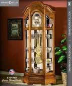 Howard Miller Floor Grandfather Clock   Curio Floor Clocks