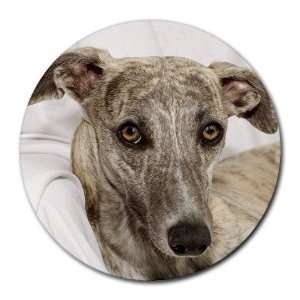  Whippet 7 Round Mousepad BB0648 