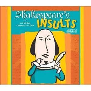  Shakespeares Insults 2010 Daily Boxed Calendar