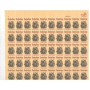  Horatio Alger Sheet of 50 x 20 Cent US Postage Stamps NEW 