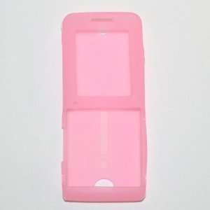   Pink Silicone Skin Case for AT&T Sony Ericsson W350: Everything Else