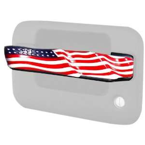 Putco 477001 American Flag Style Chrome Trim Door Handles (Center Only 