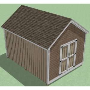  12x16 Shed Plans   How To Build Guide   Step By Step 