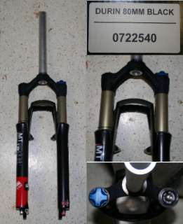 NEW MAGURA DURIN RACE MD80R 80mm XC FORK Black 1 1/8 Pump  