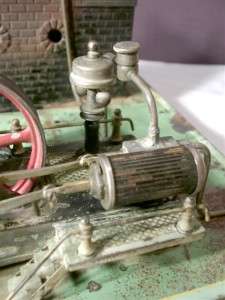 Vintage Antique Live Steam Engine Falk German Toy Powerplant Pump 