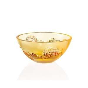 Lalique China Mood Bowl SS Amber 