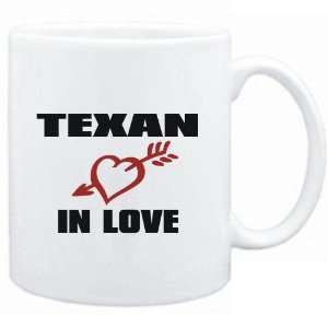 Mug White  Texan IN LOVE  Usa States 