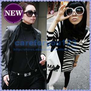 New Fashion Girl Handsome Glasses Toad Glasses Personality Big Lens 