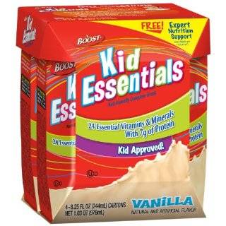  Boost Kid Essentials 1.5 Vanilla Brikpak 27 X 8oz Case 