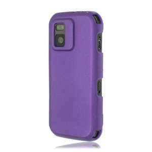   Purple Rubberised Back Cover Case for Nokia N97 Mini Electronics