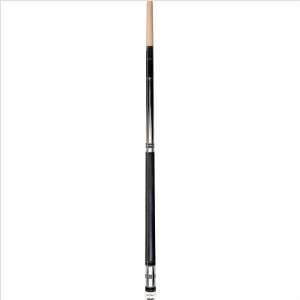  Players Black Cue with White Iron Cross Barrels G 2219 