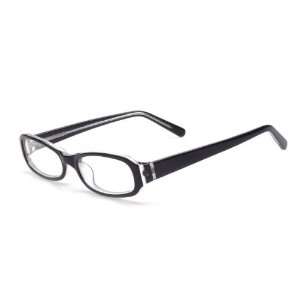  Akhtubinsk prescription eyeglasses (Black/White Clear 