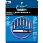 Century Drill and Tool 68017 Security Screwdriver Bit Set, 7 Piece