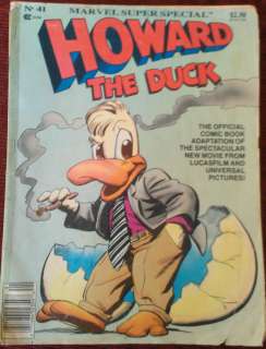   the Duck Marvel Super Special 1986 comic Vol 1 No 41 BRONZE AGE  