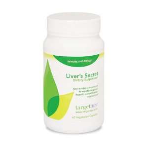  Targetage Livers Secret   Detox Formula. 60 Vegetarian 