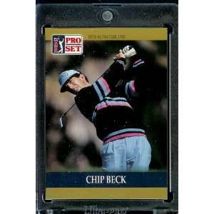  1990 ProSet # 64 Chip Beck Rookie PGA Golf Card   Mint 